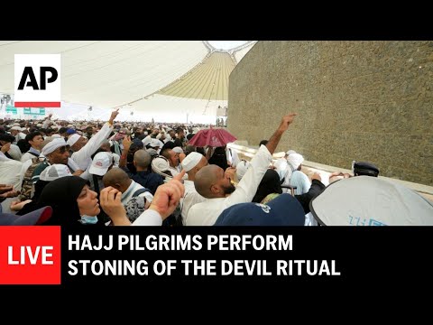 hajj-2025-live:-stoning-of-the-devil-ritual-by-muslim-pilgrims