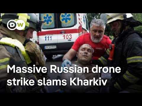 russia-launches-‘most-powerful-attack-since-start-of-war’-on-kharkiv,-says-city’s-mayor-|-dw-news