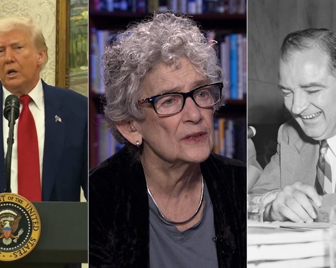 “worse-than-mccarthyism”:-historian-ellen-schrecker-on-the-traitor’s-war-against-universities-&-students