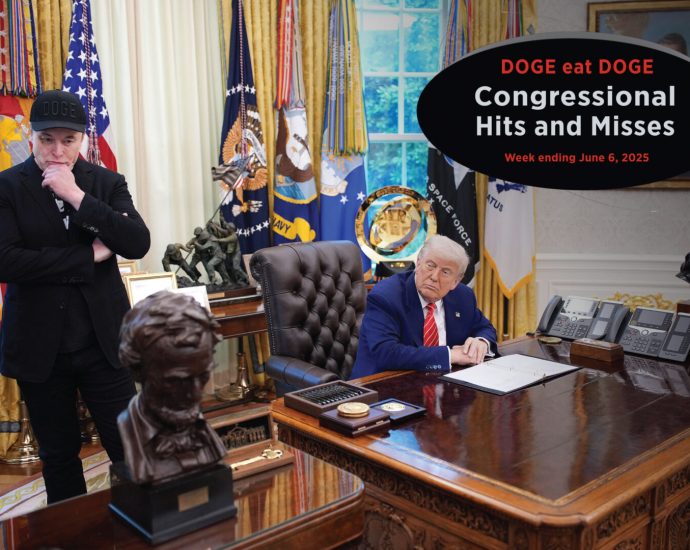 DOGE eat DOGE — Congressional Hits and Misses