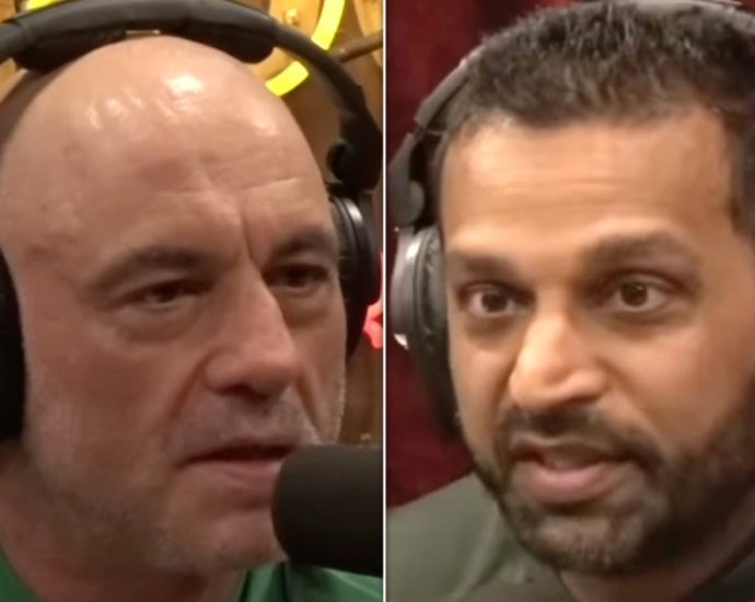 ‘what-the-f**k…’:-watch-joe-rogan-and-the-traitor’s-fbi-director-react-to-musk’s-post
