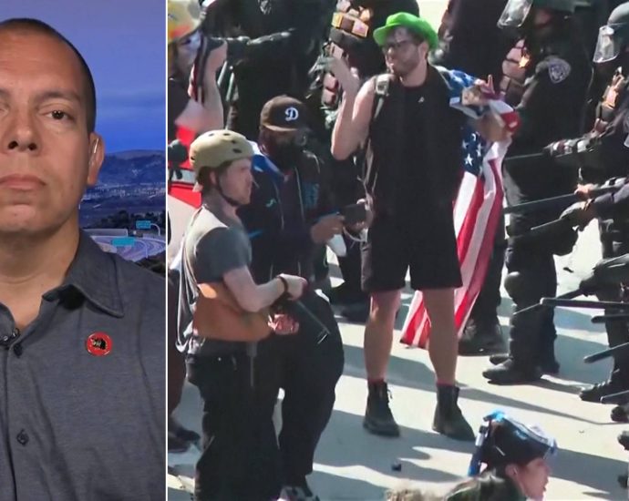 la.-under-siege:-the-traitor-sends-in-national-guard-as-protests-continue-over-militarized-ice-raids