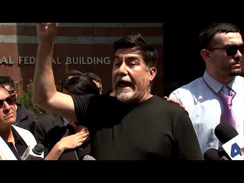 union-leader-david-huerta-fights-back-tears-after-release-from-custody-|-reuters