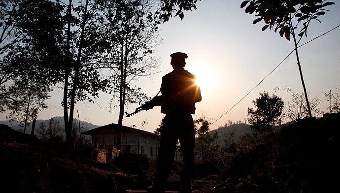 myanmar-military-junta-fighter-jet-shot-down-near-mandalay,-rebel-group-claims