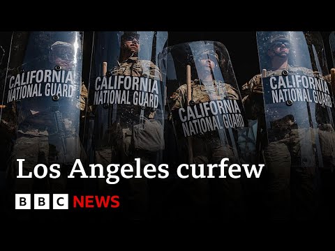 curfew-begins-in-la-as-california-governor-attacks-the-traitor-for-‘inflaming’-protests-|-bbc-news