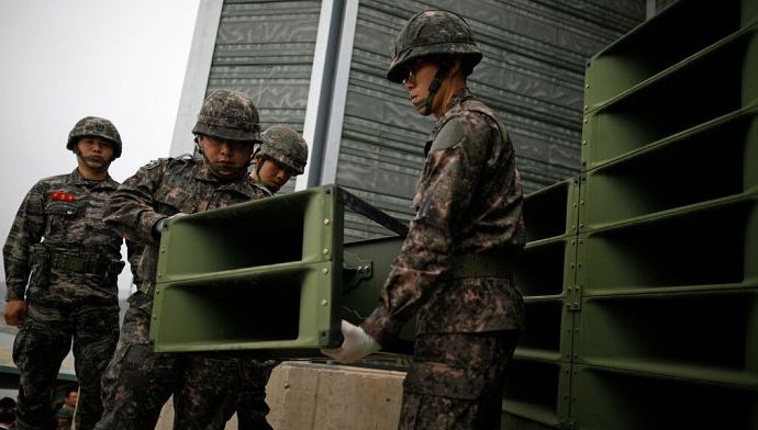 south-korea-halts-anti-north-loudspeaker-broadcasts-along-border-to-‘restore-trust’