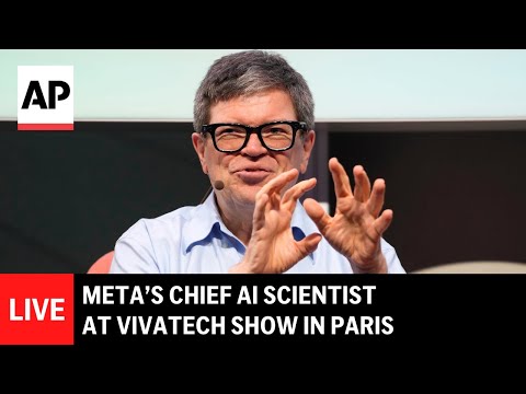 live:-meta’s-chief-ai-scientist-delivers-keynote-speech-at-vivatech-show-in-paris