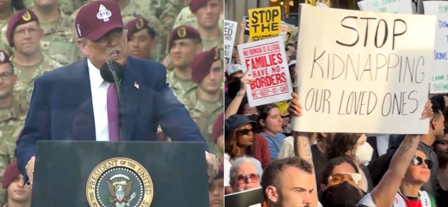 “no-kings”:-1,800+-rallies-planned-as-the-traitor-threatens-“very-heavy-force”-on-army-parade-protesters