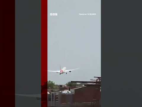 at-least-200-killed-as-air-india-plane-to-london-crashes-moments-after-take-off.-#ahmedabad-#bbcnews