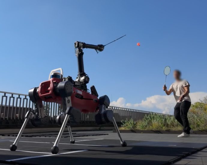 Researchers teach robot to play badminton using Nvidia RTX machine learning
