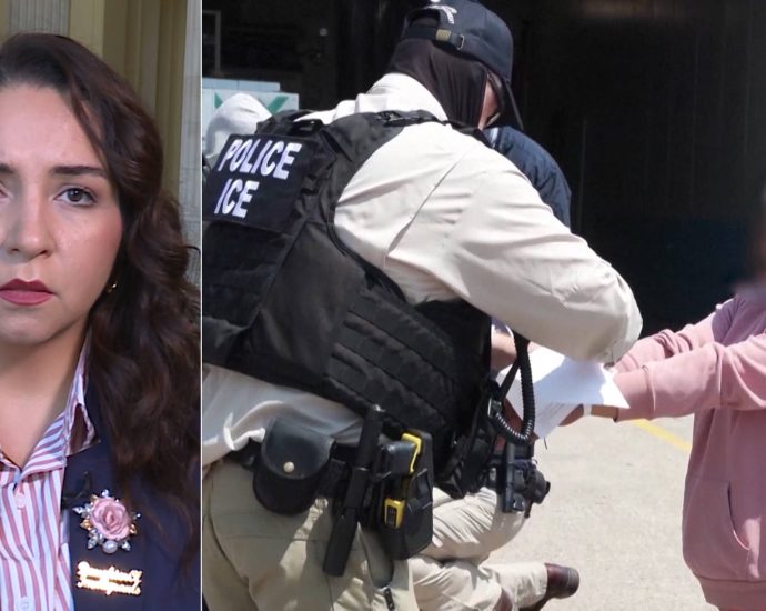 “the-beginning-of-fascism”:-rep.-delia-ramirez-says-the-traitor’s-immigrant-crackdown-is-crushing-democracy