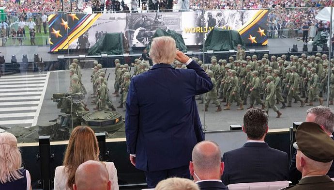 the-traitor-hosts-military-parade-for-us-army-anniversary-amid-‘no-kings’-protests-across-the-country