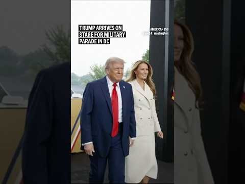 the-traitor-arrives-on-stage-for-military-parade-in-dc