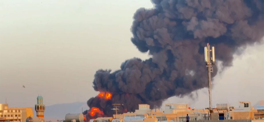 israeli-air-attack-on-mashhad-airport-in-iran