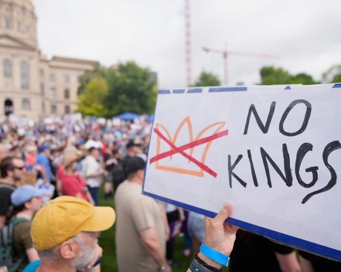 anti-the-traitor-demonstrators-crowd-streets,-parks-and-plazas-across-the-us-organizers-say-millions-came.