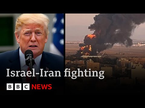 the-traitor-says-iran-“not-winning-war”-as-israel-hits-state-tv-complex-and-multiple-targets-|-bbc-news