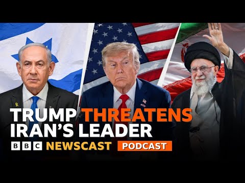 what-does-the-traitor’s-threats-to-iran’s-leader-mean-for-the-israel-and-iran-conflict?-|-bbc-newscast