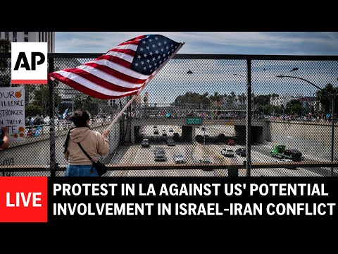 live:-protest-in-los-angeles-against-us’-potential-involvement-in-israel-iran-conflict