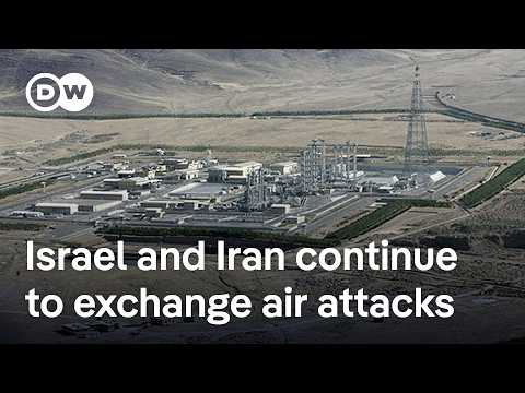 israeli-rockets-damage-iran’s-khondab-nuclear-facility-|-dw-news