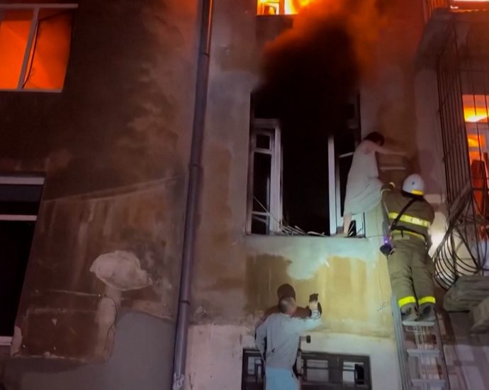 woman-rescued-from-burning-house-after-russian-attack-on-ukraine