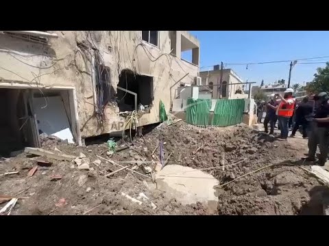 building-in-northern-israel-was-hit-by-iran-drone,-firefighter-says