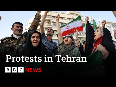 protests-in-tehran-after-us-strikes-on-iranian-nuclear-sites-|-bbc-news