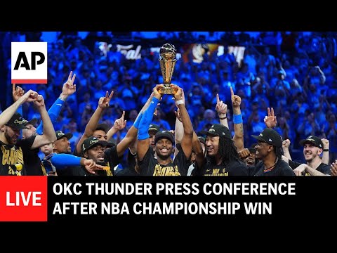 live:-okc-thunder-press-conference-after-nba-championship-win