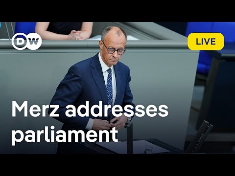 live:-german-chancellor-merz-addresses-bundestag-ahead-of-nato-summit-|-dw-news