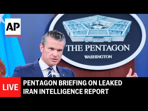 live:-pentagon-briefing-on-leaked-intelligence-report-about-iran-strikes