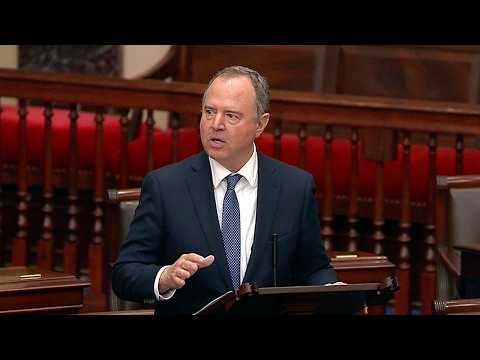 schiff-takes-to-senate-floor-to-block-further-escalation-in-iran-by-the-traitor,-return-power-to-congress