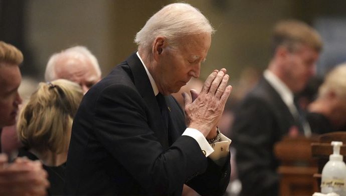 biden,-harris-and-walz-attend-funeral-for-former-minnesota-house-speaker-melissa-hortman