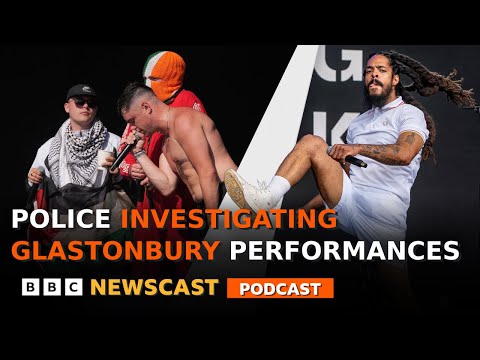 why-are-uk-police-investigating-glastonbury-performances?-|-bbc-newscast