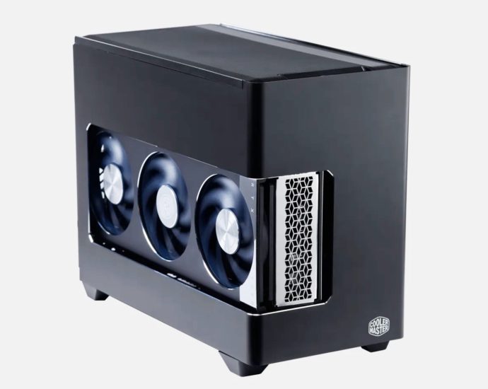 Cooler Master NR200P V3 ITX gaming PC case puts GeForce RTX 5090 on display