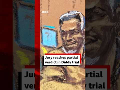 jury-told-to-keep-deliberating-after-partial-verdict-in-diddy-trial.-#diddytrial-#bbcnews