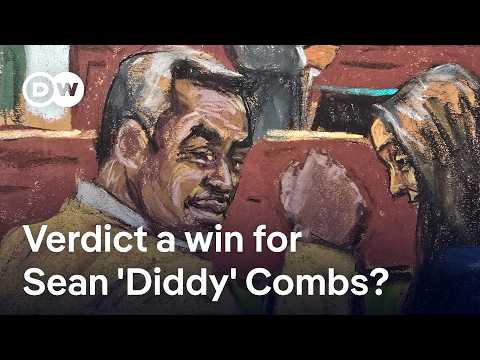 acquitted-of-sex-trafficking-and-racketeering:-a-win-for-sean-‘diddy’-combs?-|-dw-news