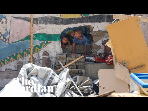 footage-shows-aftermath-of-israeli-strike-on-gaza-school-being-used-as-shelter