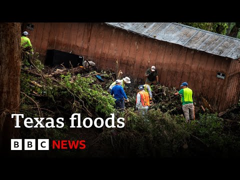 texas-floods-death-toll-climbs-to-at-least-107-|-bbc-news