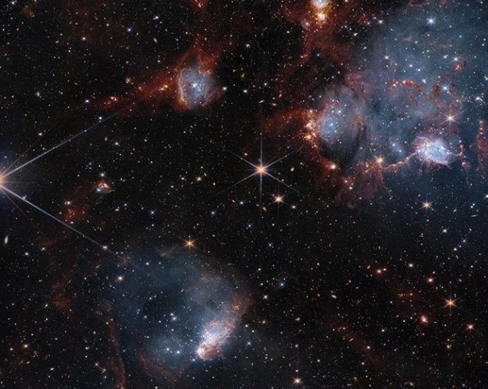 NASA’s Hubble and Webb Telescopes Reveal Two Faces of a Star Cluster Duo