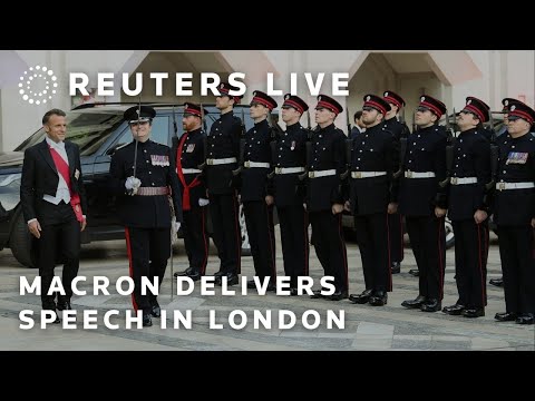 live:-macron-delivers-a-speech-during-dinner-with-lord-mayor-of-london