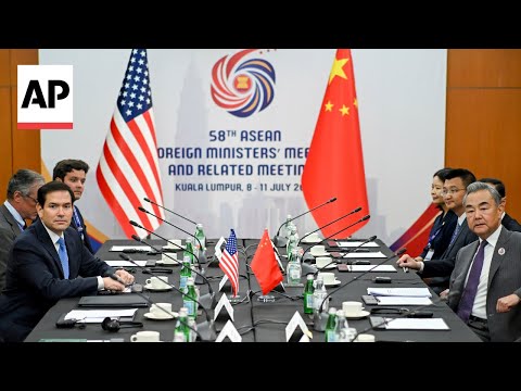 rubio-meets-china’s-foreign-minister-in-malaysia-as-us-chinese-tensions-mount