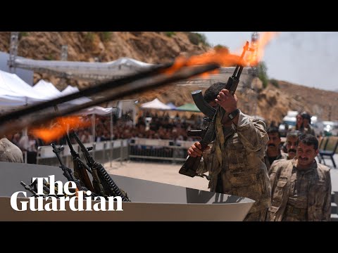 kurdistan-workers’-party-fighters-burn-weapons-in-disarming-ceremony