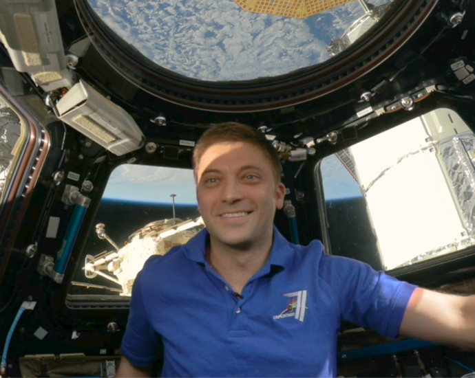Astronaut Matthew Dominick Speaks to Scientific American, Live from the International Space Station