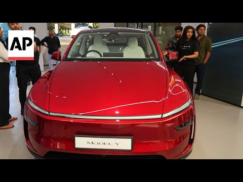 tesla-debuts-in-india-with-upscale-showroom-launch-in-mumbai