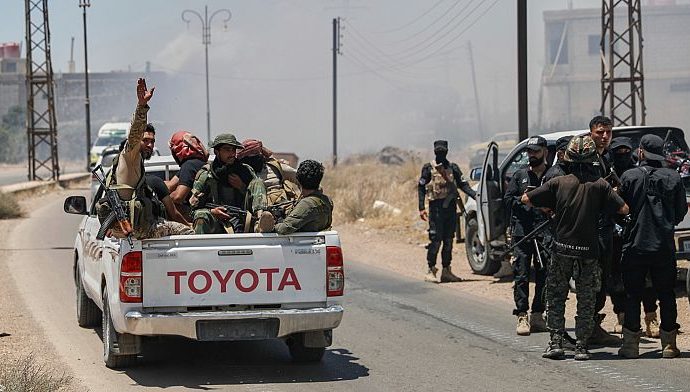 israel-strikes-damascus-compound-in-response-to-druze-violence-in-syria