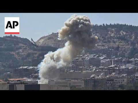 israel-strikes-in-damascus-as-clashes-between-government-forces-and-druze-groups-in-syria-rage-on