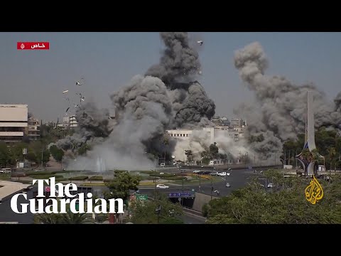 israel-launches-strikes-on-damascus-as-sectarian-violence-flares-in-southern-syria