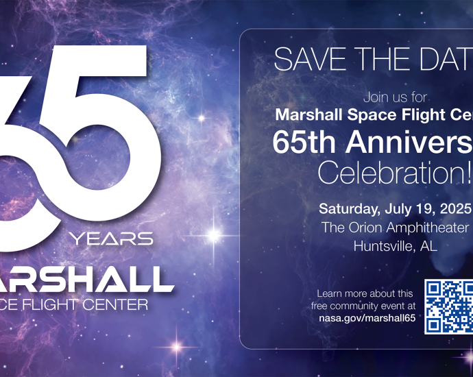 NASA Invites Media to Marshall’s 65th Anniversary Celebration July 19