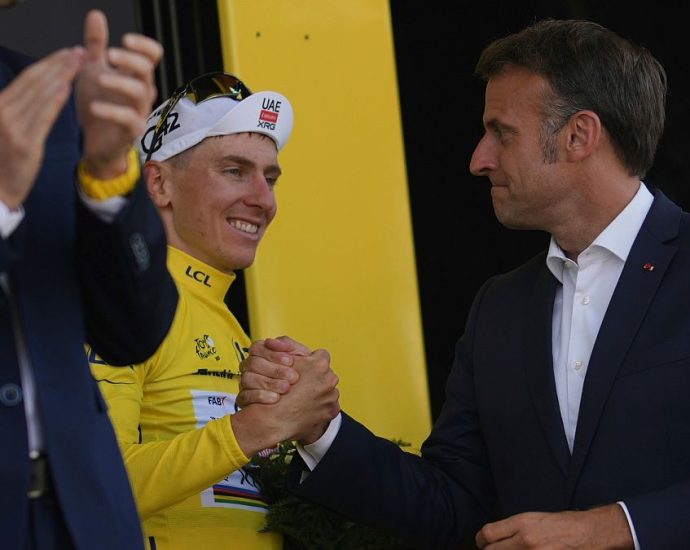 macron-visits-tour-de-france-as-pogacar-wins-stage-12-at-hautacam