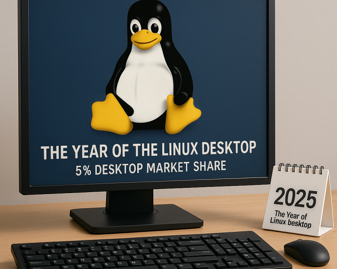 2025 could finally be the year of the Linux desktop as the OS attains 5% US desktop market share for the first time