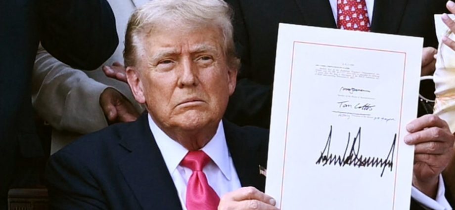 The Traitor’s ‘big beautiful bill’ is projected to add $3.4 trillion to the debt, budget office says